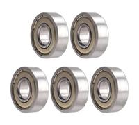 Ujjdwiurgh Ujjdwiurgh(R) 10mm/26mm/8mm 6000Z Radial blinde Gorge profonde Radial Roulement a billes 5 Pcs