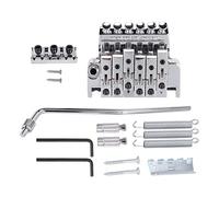 Ujjdwiurgh Un ensemble de chevalet de trémolo à double système de verrouillage pour guitare électrique à tirer, accessoires de guitare, pièces de chevalet