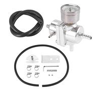 Ujjdwiurgh Universel Voiture Reglable pression de Carburant Regulateur avec manometre Argent