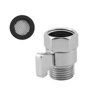 Ujjdwiurgh Vanne d'arrêt de contrôle de l'eau, régulateur de pression d'eau réglable en laiton pour douche à main et pulvérisateur de bidet