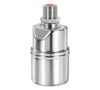 Ujjdwiurgh Vanne de contrôle automatique du niveau d'eau 1/2" en acier inoxydable pour réservoir de piscine droite