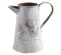 Ujjdwiurgh Vase arrosoir - Pichet français - Décoration de la maison - Vase de décoration de jardin - Arrangement floral en fer - 17 cm