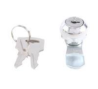 Ujjdwiurgh Verrous à came utiles pour casiers, boîtes aux lettres, tiroirs, placards + clés