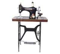 Ujjdwiurgh Vintage Fer Machine à Coudre Modèle Vêtements Boutique Fenêtre Ornements Vieux Objet Décoration Artisanat