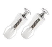 Ujjdwiurgh Vis de SièGe de Toilette et Vis de Couvercle de Toilette Vis de CharnièRes de Fixation SupéRieure en Acier Inoxydable, pour PièCes de Rechange de SièGe de Toilette