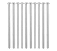 Ujjdwiurgh Vis une TêTe Ronde en Acier Inoxydable, Type une Boulons une TêTe Hexagonale: / 4 Mm Taille Du Boulon: X 80 Mm Quantité par Paquet: 10