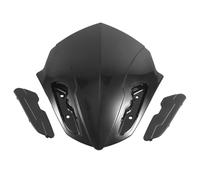 Ujjdwiurgh Visière de pare-brise de moto pour 155 V1 / Aerox 155 / V2 2021 - Noir