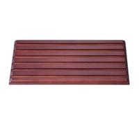 Ujjdwiurgh Vitrine à Pièces 6 Rangées, Support en Bois à 100%, Support pour 42 Pièces, Vitrine pour Pièces de Défi.