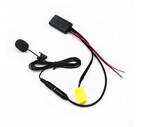 Ujjdwiurgh Voiture Bluetooth 5.0 Câble Aux Microphone Mains TéLéPhone Portable Adaptateur D'Appel Gratuit pour Grande Punto 159