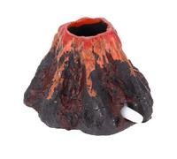 Ujjdwiurgh Volcano Forme Aquarium Fish Tank Décor Pompe À Oxygène Air Bulle Pierre Air Pompe Drive Fish Tank Jouet Aquarium Ornement Décoration