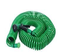 Ujjdwiurgh Watergun Tuyau flexible pour lavage de voiture en EVA Tube à ressort extensible pour arrosage de pelouse de fleurs 1 pièce