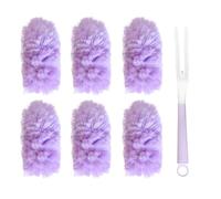 Ujjdwiurgh White Peach Scent Plumeau électrostatique Adsorption Électrostatique Multifonction Poussière Nettoyage ménager B