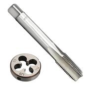 Ujjdwiurgh X 1,25 mm Métrique Métrique et Décors de Filetage Kit D'Outil de Filetage Filetage Tap et de Rond