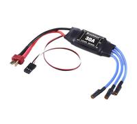 Ujjdwiurgh XXD 30A Contrôleur de Vitesse Électrique ESC sans Pinceau, 2-4S pour 5V 2A Bec pour RC Airplanes Helicopters Multicopters T Plug