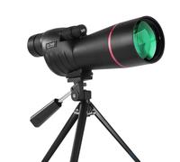 Ujjdwiurgh Zoom 25x-75x Longue-Vue Monoculaire HD Télescope Puissant Étanche Longue Portée avec Trépied pour L'Observation des Oiseaux en Camping