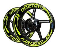 UJNHEQ Autocollants décoratifs Mode Autocollant Réfléchissant pour Jante De Moto, Bande Autocollante Imperméable pour Y&amaha Fjr1300 Fjr 1300(Style 3)