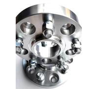 UJNHEQ Bride Moyeu Roue Large 2 Pièces 1 Pouce .18 Pouces 5x114.3, 70.5 Entretoise pour Ford pour Mustang 2000 - 2014(30mm Silver)