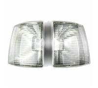 UJNHEQ Éclairage Feu Indicateur D'angle Avant Voiture 2 Pièces LH + RH Pour VW Et Transporter T4 1992 1993 1994 1995 1998-2003(Clear Lens)