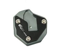 UJNHEQ Extension De Support De Plaque D'agrandisseur De Béquille Latérale De Pied De Moto pour Suzuki Hayabusa GSX1300R Gen 3 2021 2020(Titanium,1)