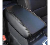 UJNHEQ Housse d'accoudoir de Console Centrale Housse De Protection en Cuir PU pour Accoudoir Central De Voiture, Accessoires D'intérieur pour Hyundai pour Tucson 2015-2018(Noir)
