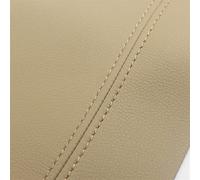 UJNHEQ Housse d'accoudoir de Console Centrale Lot De 2 Housses D'accoudoir en Cuir pour BMW Série 5 F10 2011-2017, Garniture Autocollante pour Boîte De Commande Centrale(Beige)