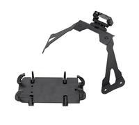 UJNHEQ Support De Plaque GPS Navigation pour Téléphone Intelligent Moto, Kit Adaptatif pour Kawasaki J300 2013 - 2021 Support GPS