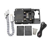 UJNHEQ Support De Plaque Navigation GPS pour Téléphone Intelligent Moto Kit Adapté pour Tiger 800 XCX XRX 2015 2016 2017 Support GPS