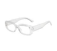 UJNHGQ Lunettes de soleil carrées Vintage pour femmes et hommes, rectangulaires, verres transparents, 10 pièces