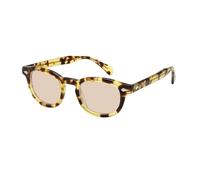 UJNHGQ Lunettes de soleil en acétate écaille de tortue pour femmes et hommes, style vintage, rondes, petites et moyennes, tendance, teintées, LOR, 46 mm, taille M