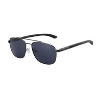 UJNHGQ Lunettes de soleil polarisées en bois pour hommes, protection pêche, conduite, golf, verres bleus 005, 1