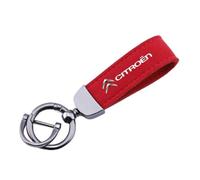 UJNVDXZE Auto Logo Porte-clés pour Citroen DS DS3 DS4 DS5 DS6 DS7 DS9,Porte Clef Voiture Antirouille Voiture Porte-Badge Mousqueton Porte Clé Accessoires décoration Style,Red