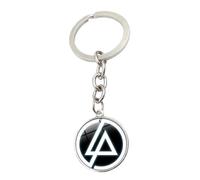 UJNVDXZE Auto Logo Porte-clés pour Linkins Parks,Porte Clef Voiture Antirouille Voiture Porte-Badge Mousqueton Porte Clé Accessoires décoration Style,E