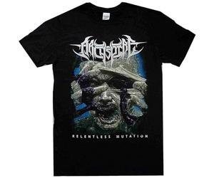 Ujoya Men's Archspire Relentless Mutation Aust Tour Shirtdeath Metal T-Shirt Black L
