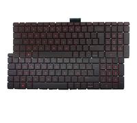 UK/Belgium BE French FR Laptop Keyboard for HP Pavilion 15-AK 15-AR 15-AU 15-BC 17-U 17T-U 17-AB 17-G 17-W TPN-Q172 TPN-Q173 (Color : UK Keyboard)