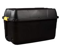 UK Business Supplies UKB Strata Boîte de rangement sur roulettes avec poignées à clip 175 l