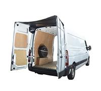 UK Custom Covers BDC615BLACK Housse sur mesure pour auvent de porte de grange arrière, noire - Pour Renault Master à partir de 2010