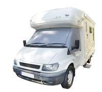 UK Custom Covers TSW904GREY Housse thermique d'enveloppement pour pare-brise Gris - Compatible avec Ford Transit Van 2000-2013