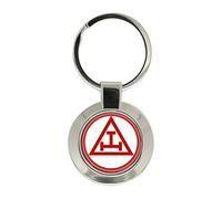 UK Giftshop Royal Arche Maçonnerie Triple Tau Chrome Porte Clé