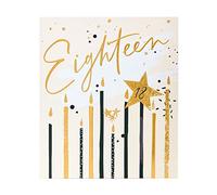 UK Greetings 737301-0-1 Carte d'anniversaire pour 18e anniversaire Multicolore