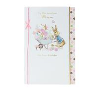 UK Greetings Carte d'anniversaire Peter Rabbit pour maman - Design mignon
