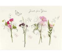 UK Greetings Carte d'anniversaire pour elle/amie - Beau design, 178 mm x 127 mm