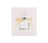 UK Greetings Carte d'anniversaire pour elle/amie - Parfum doré