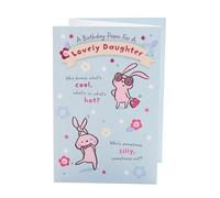 UK Greetings Carte d'anniversaire pour fille - Design pop-up avec poème