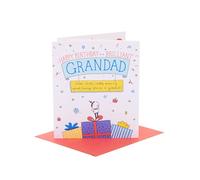 UK Greetings Carte d'anniversaire pour grand-père Motif croquis