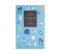 UK Greetings Carte d'anniversaire pour mari - Superbe design - Gamme Thinking of You