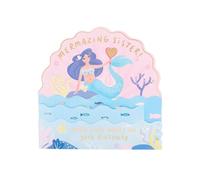 UK Greetings Carte d'anniversaire pour sœur - Superbe motif sirène pop-up