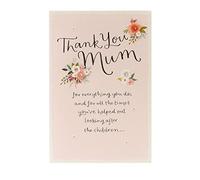 UK Greetings Carte de fête des mères avec enveloppe - Motif Thank You