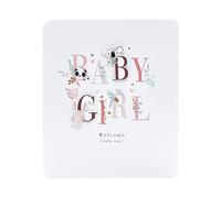 UK Greetings Carte de naissance pour bébé fille avec enveloppe - Motif lettre