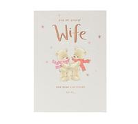 UK Greetings Carte de Noël pour femme Motif ourson