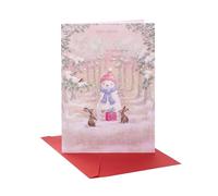 UK Greetings Carte de Noël pour nièce - Carte de Noël pour nièce - Carte de Noël pour une merveilleuse nièce